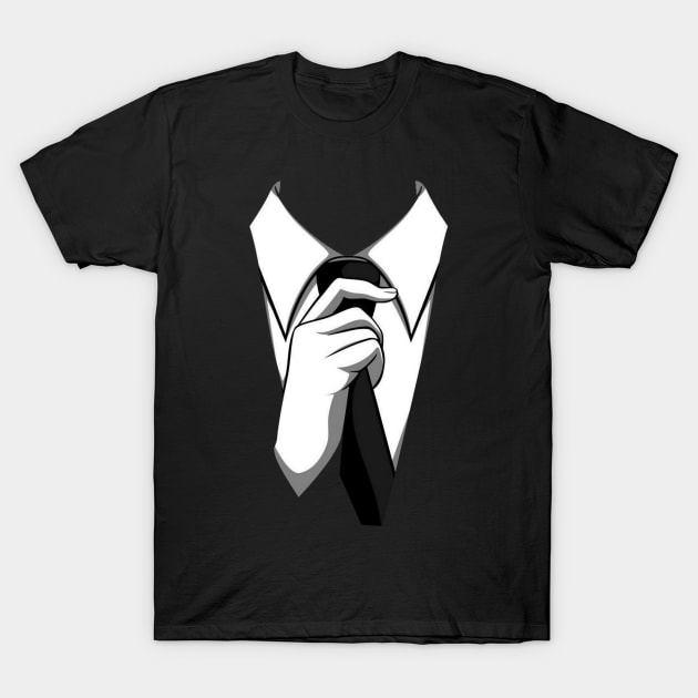 Anonymous suit T-Shirt by Techno4War